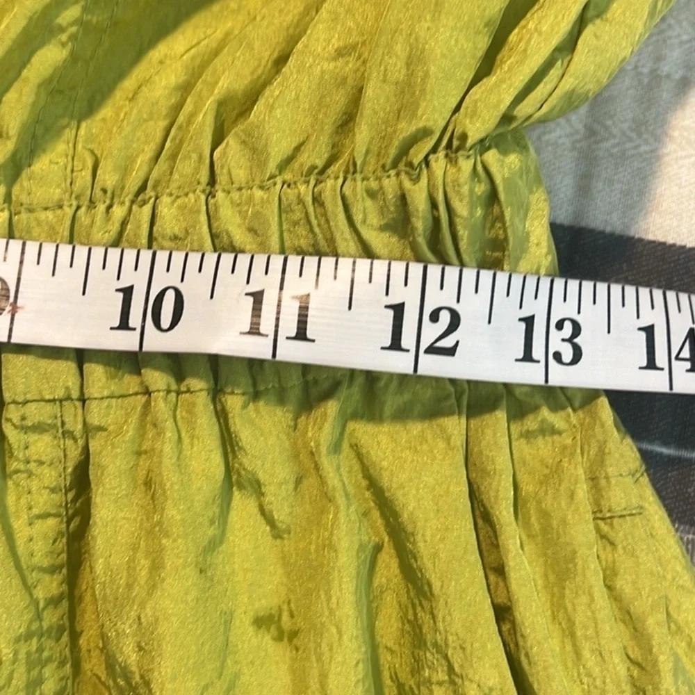 21, AWESOME,FUNKY & Vibrant Green,Woven Cargo JUMPSUIT,Excellent Cond,Size S
